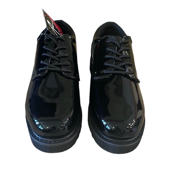 Rothco Mens Hi Gloss Black Uniform Oxford Heavy‎ Duty Work Sole Shoes Size 12 main image 4